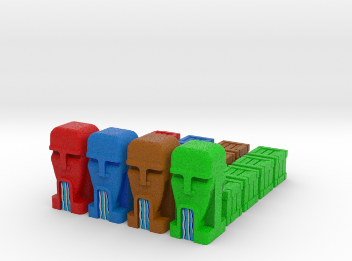 Artifacts Inc. All Markers - Full colour (20 pcs) 3d printed 