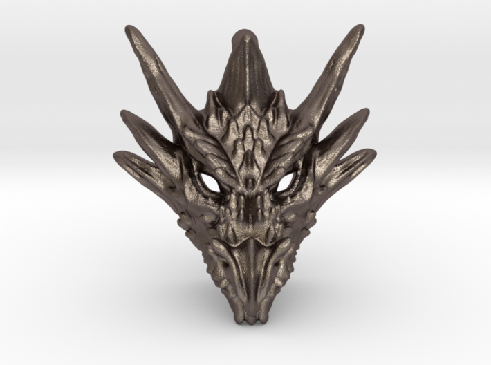 Umbral Dragon Small Pendant 3d printed