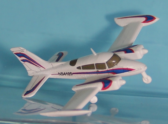 Cessna 310 - Nscale 3d printed Painting and Photo thanks to Karin Snyder