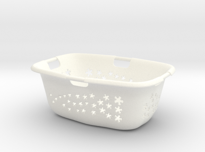 Laundry Basket 1:6 3d printed