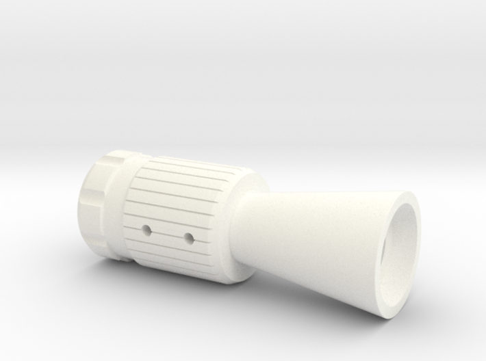 ROTJ Flash Hider (Pro Version NOCUT barrel) 3d printed 