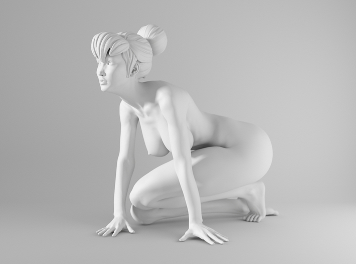 1/10 Sexy Girl Sitting 001 3d printed