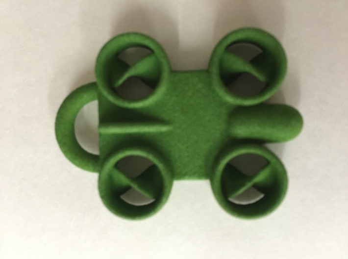 Minature Drone Ornament 3d printed Photo of actual part