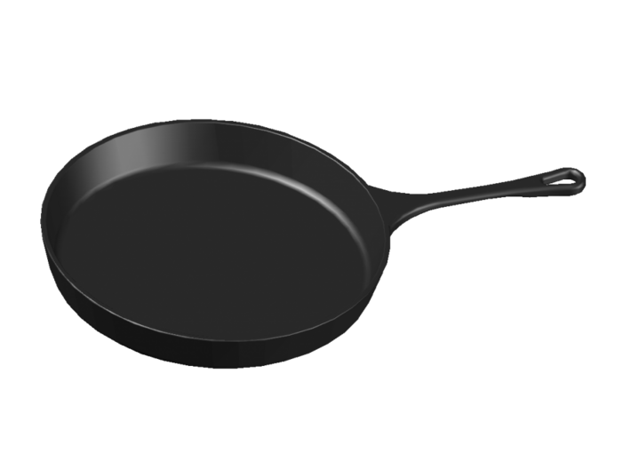 1:10 Scale 16 Inch Cast Iron Skillet (YA3S7DFM4) by