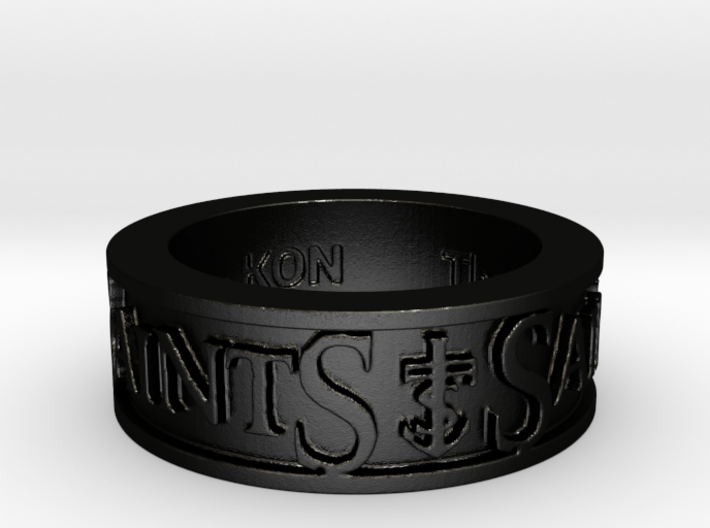 Saints member Ring Size 11.5 3d printed