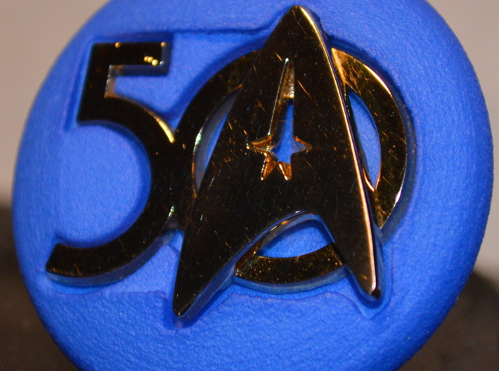 Star Trek 50 Shooter Knob 3d printed 