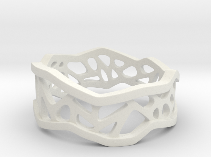 Web Ring_size 8 3d printed