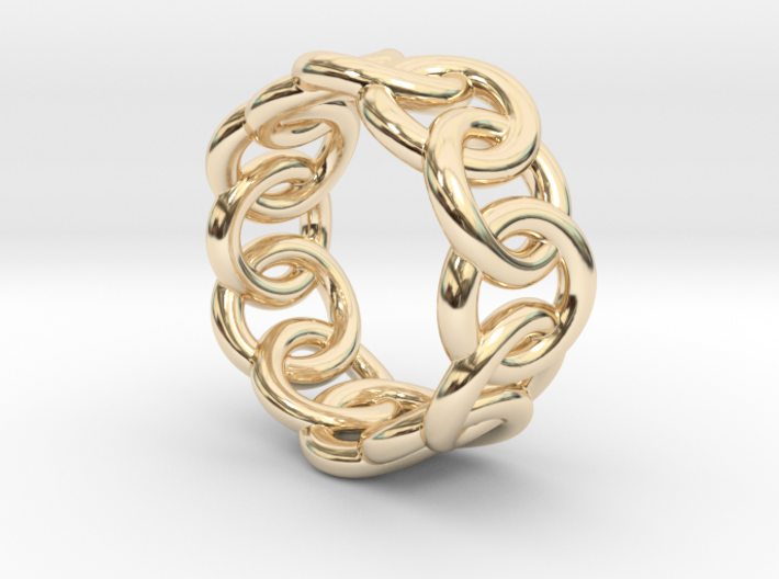 Chain Ring 20 – Italian Size 20 3d printed