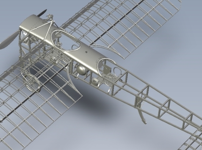 1/15 scale Bleriot XI-2 WWI model kit #1 of 4 3d printed 