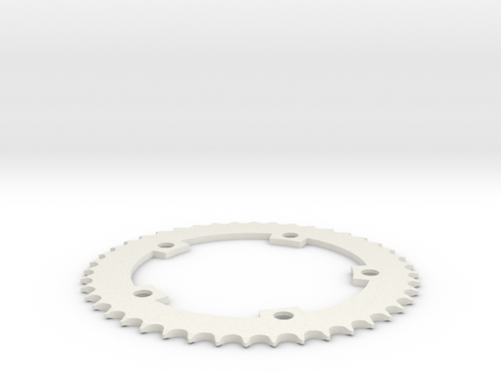 44 Tooth Chainring for Fixie Bicycle 3d printed