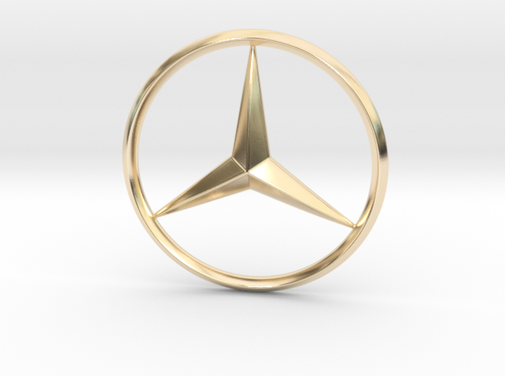 Mercedes logo For Printing 3d printed