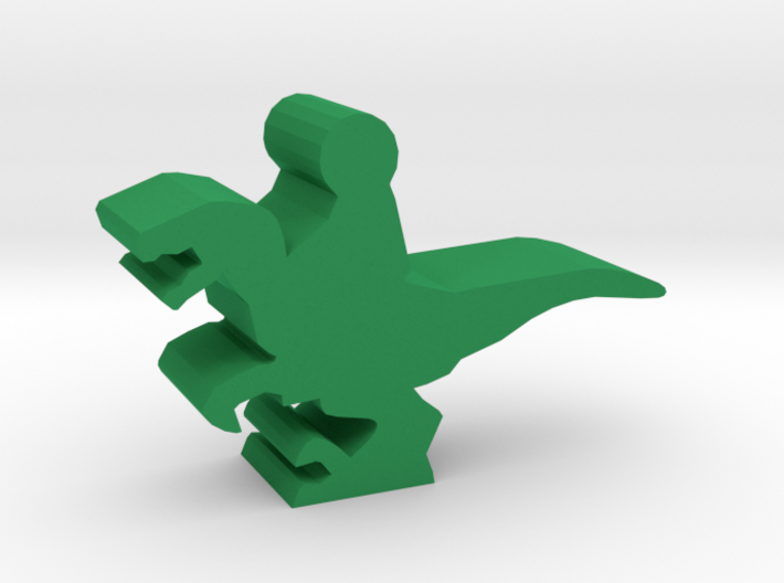 Game Piece, Raptor Dino Rider 3d printed