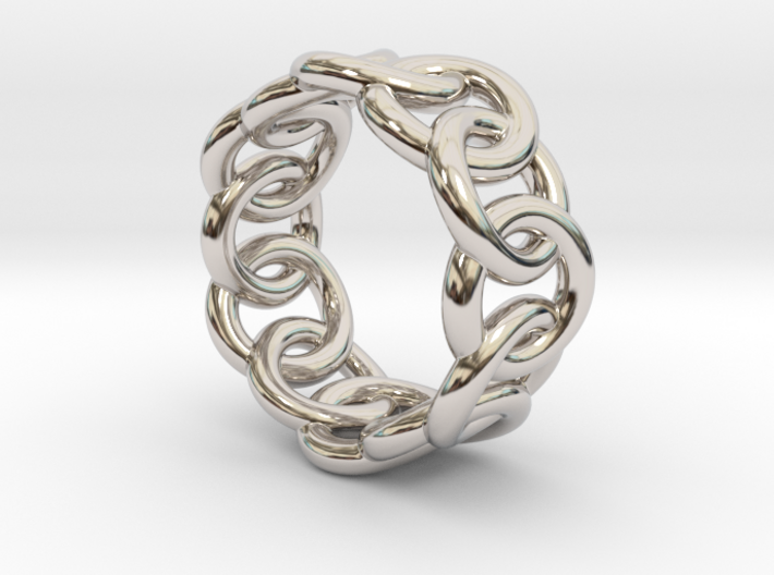 Chain Ring 27 – Italian Size 27 3d printed