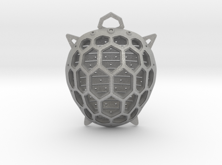 Turtle pendant 3d printed