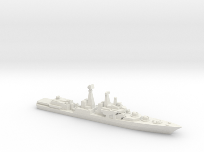 Udaloy I-class destroyer, 1/2400 3d printed