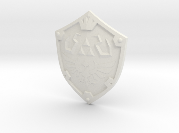 &quot;SS&quot; Hylian Shield 3d printed