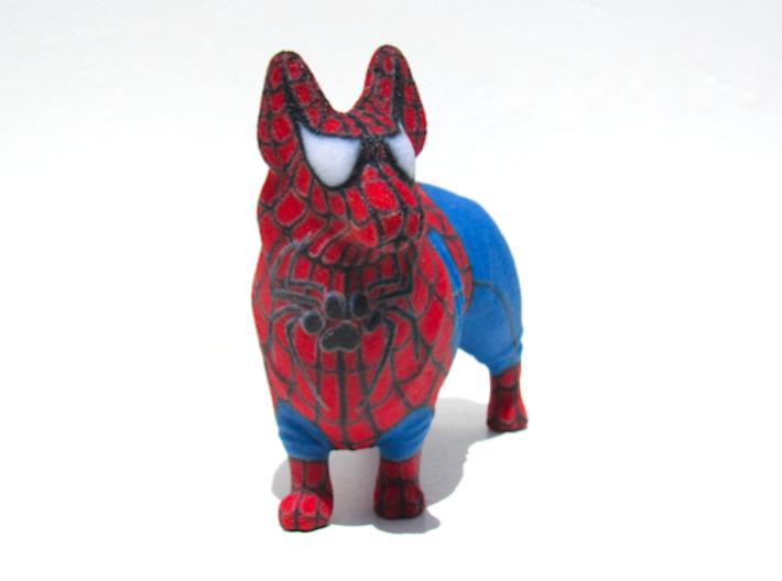 Spider Corgi 3d printed 