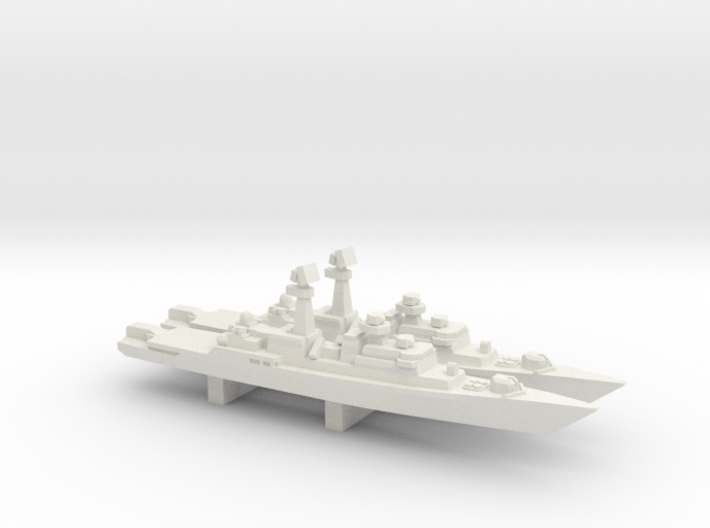 Neustrashimyy-class frigate x 2, 1/2400 3d printed