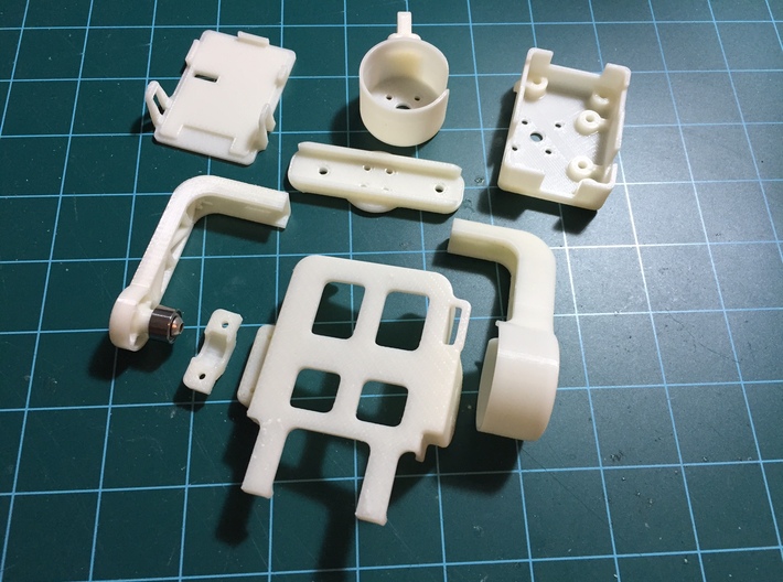 Runcam2Gimbal PitchSupport 3d printed 