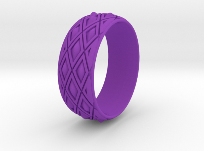 X SPIKE BANGLE 3.25&quot; INNER DIA. 3d printed