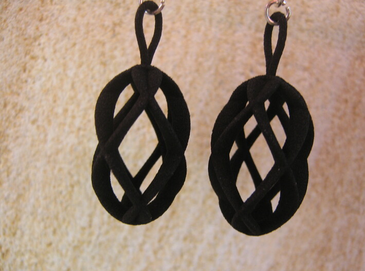 Viviani 4 Earrings 3d printed 