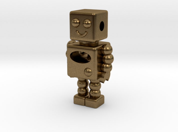 Robot Pendant 3d printed