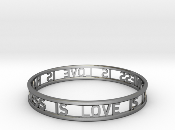 LOVE IS HAPPINESS IS LOVE - simple 3d printed 