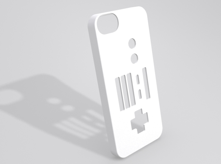 NES Controller iPhone 5 case 3d printed Sample render