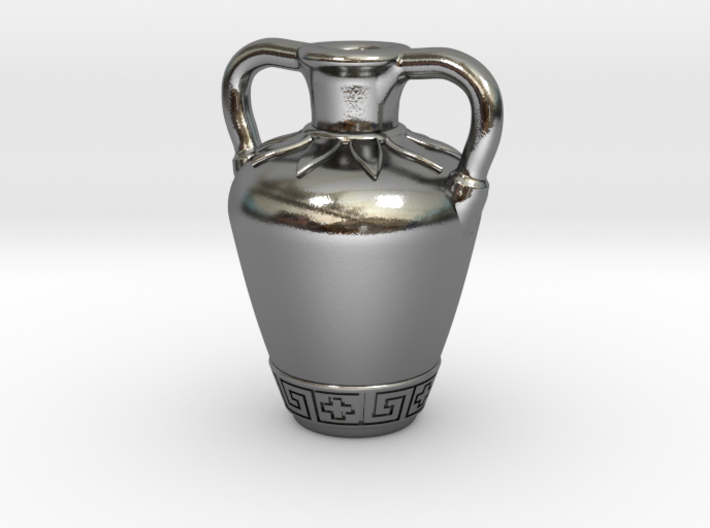 (1/4 Scale) Ancient Greek amphora themed bottle 3d printed