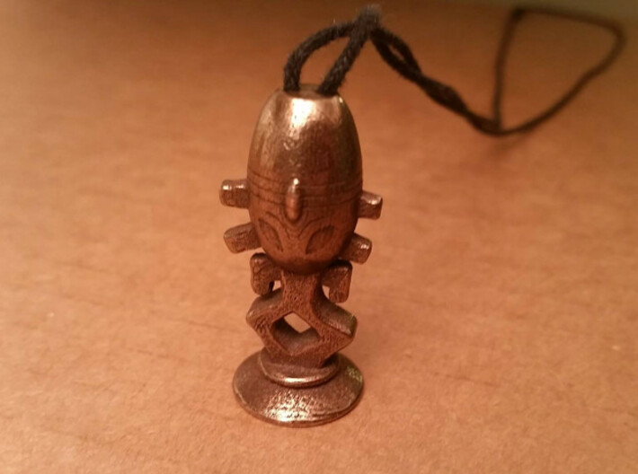 Horga'hn Necklace 3d printed Horga'hn in bronze