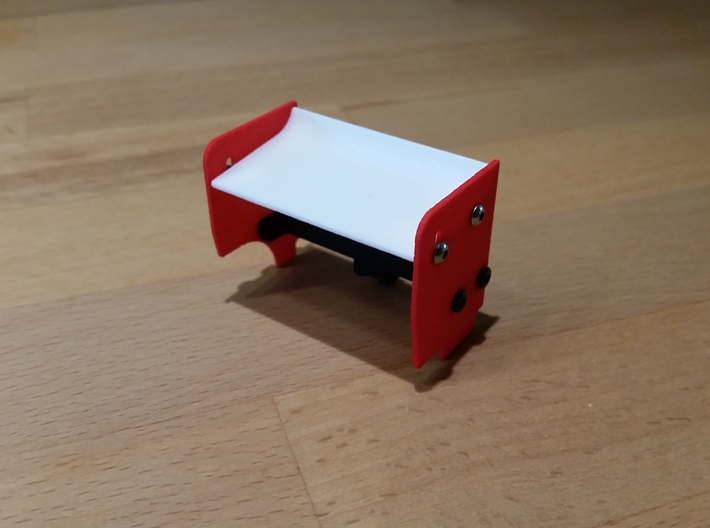 Sideplate Right 1mm 3d printed