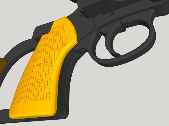 Webley Flaregun Handle Grip 3d printed 