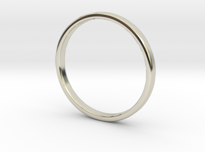 Ring For Cindy - Size 8 - 2mm Wide - 1,2mm Thick 3d printed