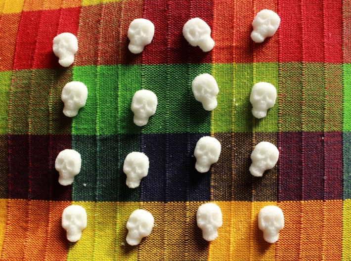 Mini Sugar Skull Mold 3d printed