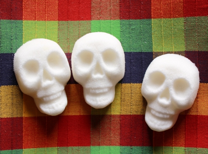 Sugar Skull Mold 3d printed