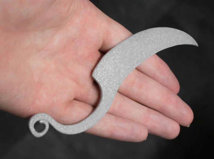 Woman's Knife 1 3d printed Palmsize traditional knife design