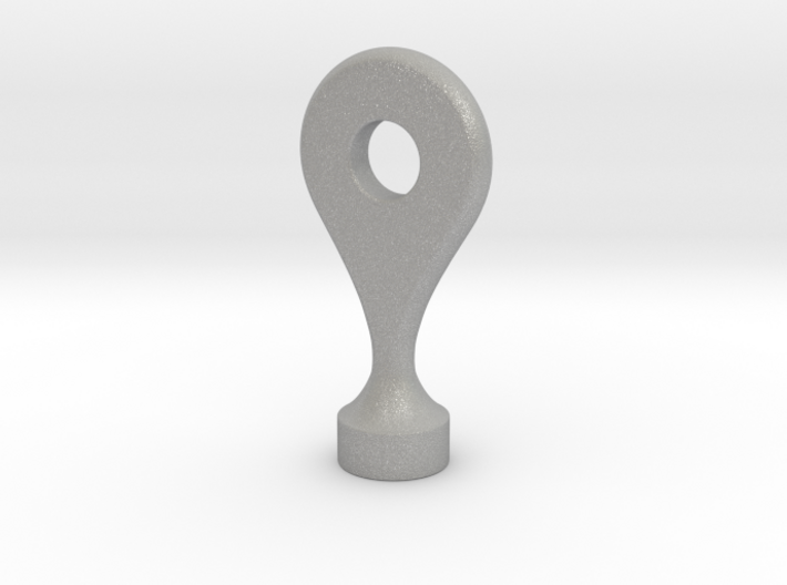 Google Maps Marker - Magnet (with hole) 3d printed