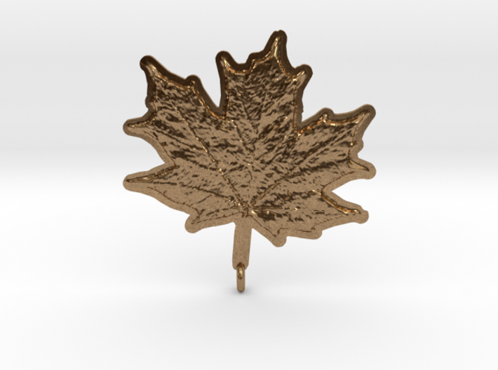 Maple Leaf Rock 3d printed
