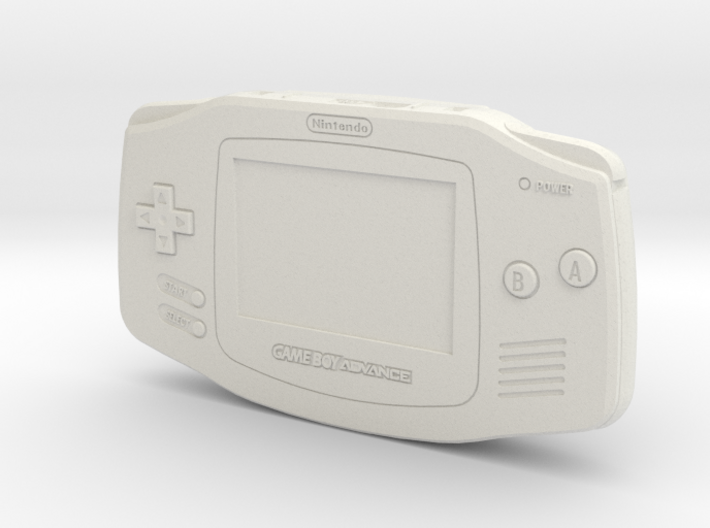 1:6 Nintendo Game Boy Advance (Indigo) 3d printed