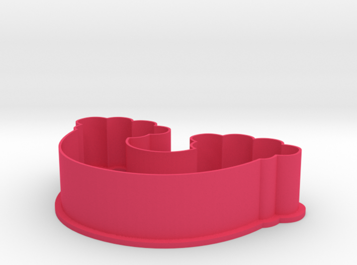 Rainbow Little Pony Series Cookie Cutter 3d printed