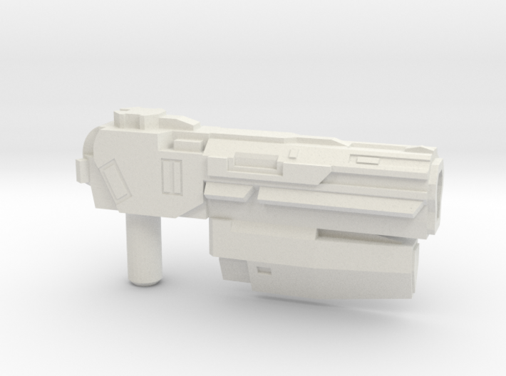 "Sentinel" Pistol RESIZED 5mm post 3d printed 