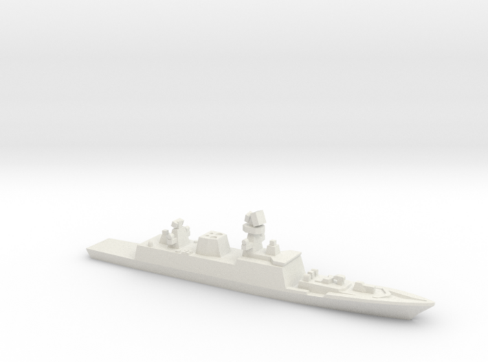 Shivalik-class frigate, 1/3000 3d printed