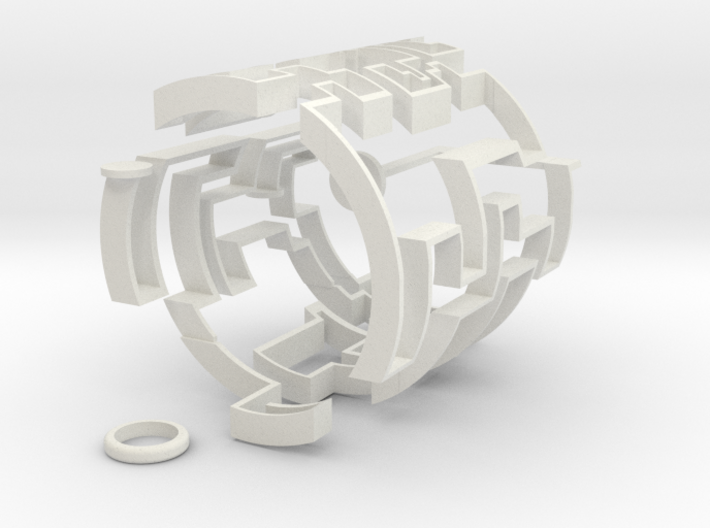 Cylindric Maze 3d printed