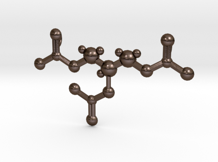 Nitroglycerin Molecule Pendant 3d printed