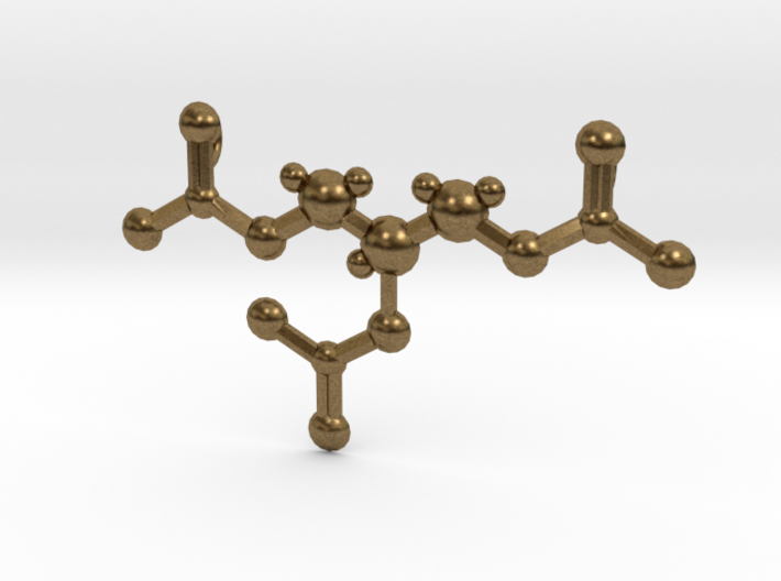 Nitroglycerin Molecule Pendant 3d printed