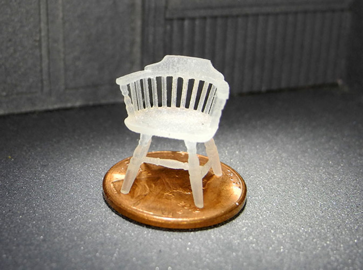 1:48 Windsor Low Back Chairs 3d printed 