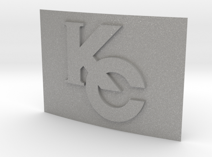 Smaller Kaiba Corp Belt Buckle 3d printed