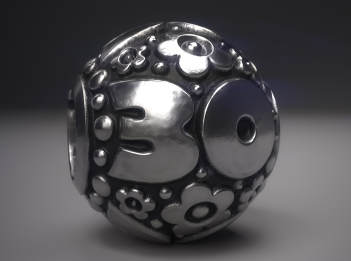 'Pandora' fit Charm 30th 3d printed Final Design Render (Blacking not from print)