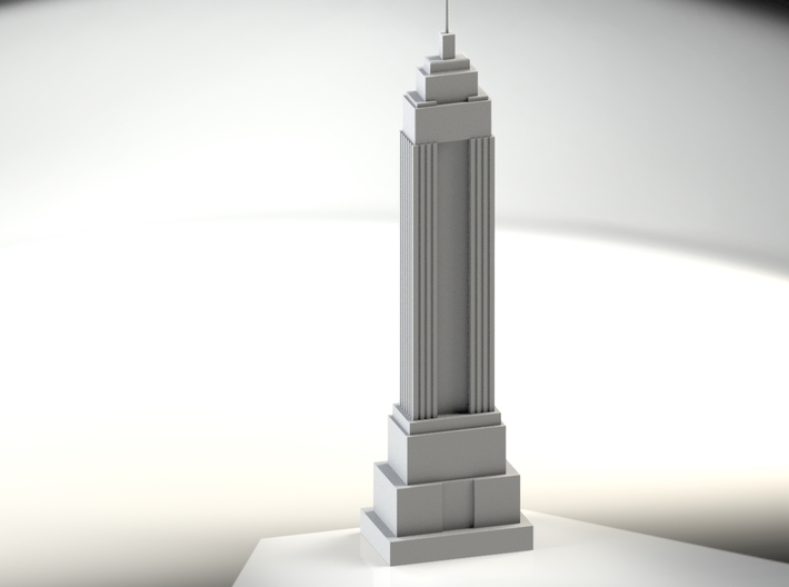 Empire State Building Model (1/2000) 3d printed