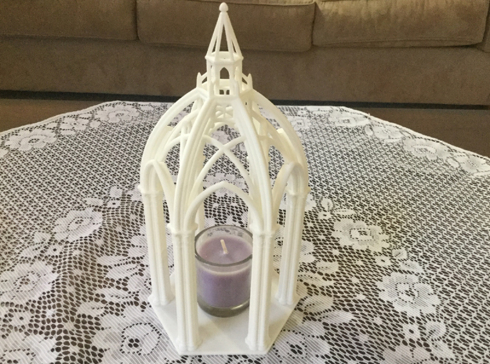 Gothic Chapel 1 Upper 3d printed Chapel top and bottom
